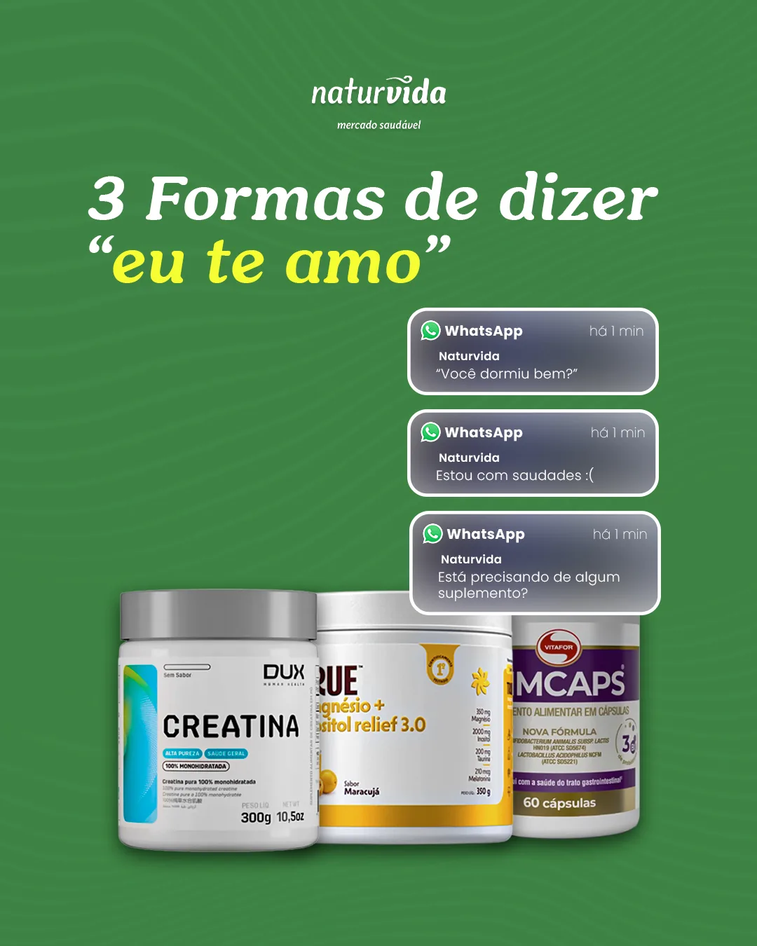 Peça de design gráfico: 3 formas de dizer eu te amo. Filipe Dressler, designer gráfico em Santa Cruz do Sul